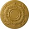 Ekena Millwork Oslo Ceiling Medallion (Fits Canopies up to 10 1/2"), 28 1/8"OD x 1 3/4"P, Iridescent Gold CM28OSIGS - alternate 1